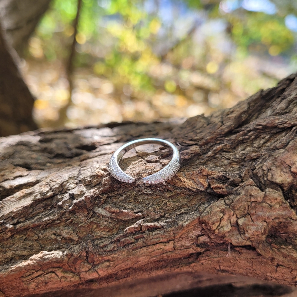 Adjustable Sterling Silver Ring